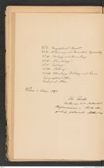 k.k. naturhistorisches Hofmuseum, Index Intendanzakten 1887, Seite 58